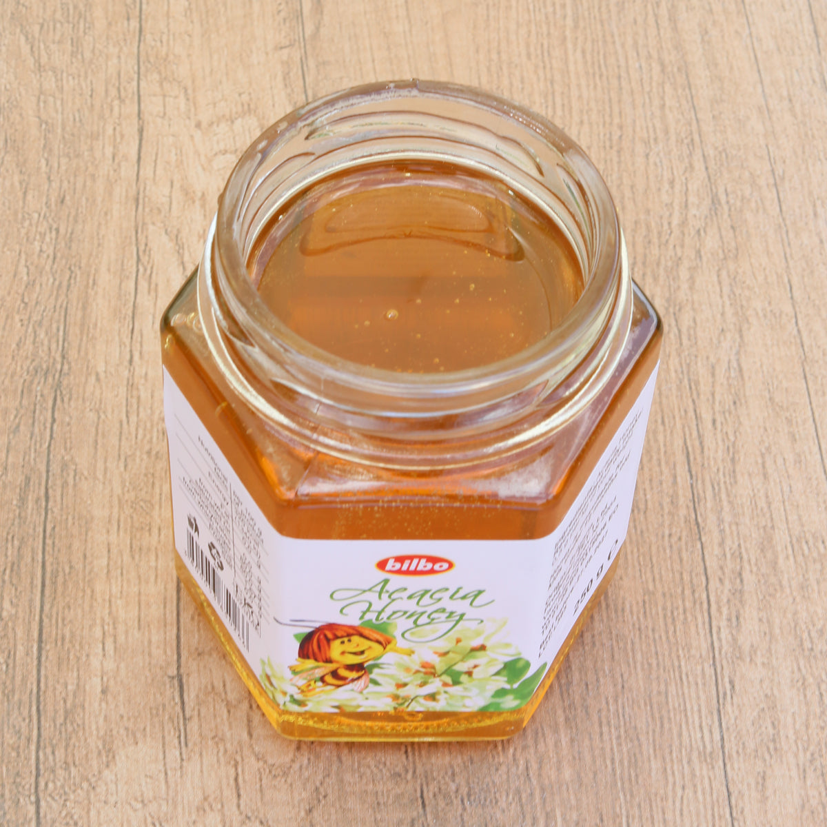 Miele di acacia grezzo Bilbo • 250 g