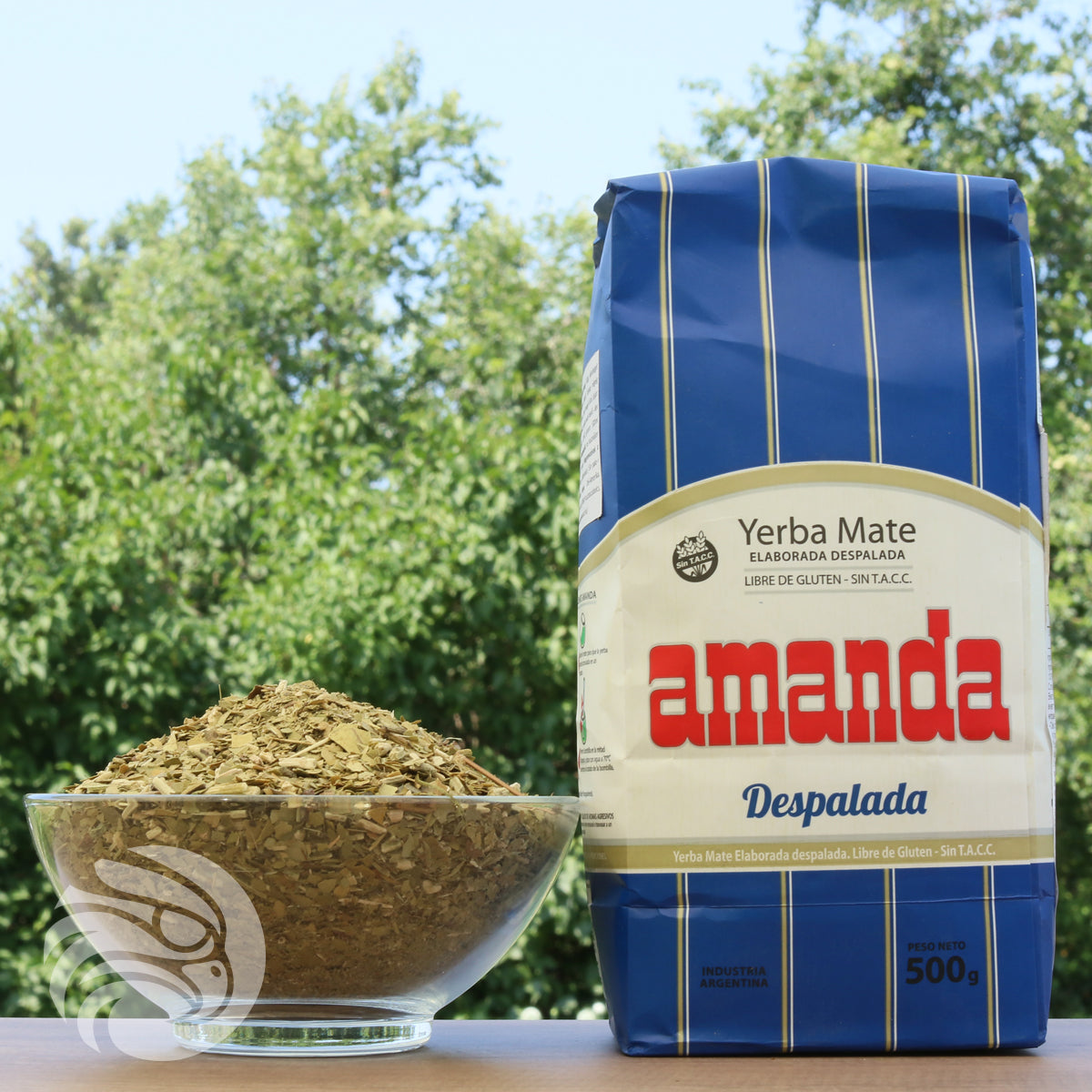 Tè yerba mate Amanda • Senza steli - Sin palo • 500 g