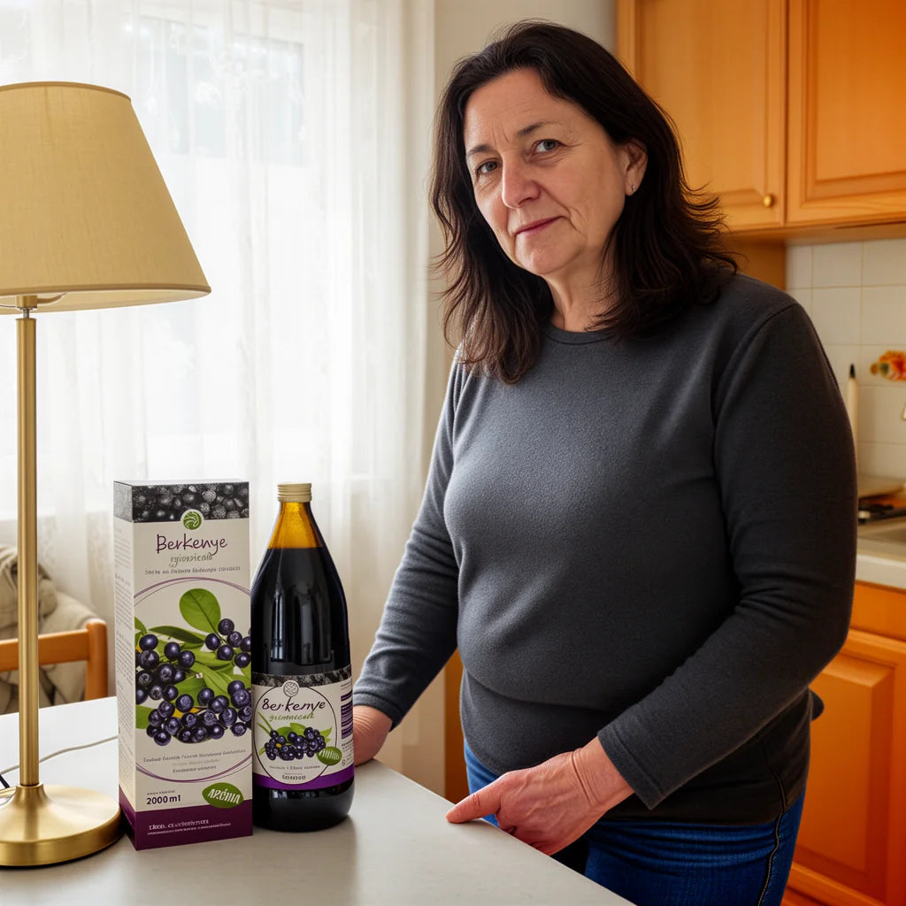 Mannavita succo di Aronia, puro spremuto al 100% • 1000 ml