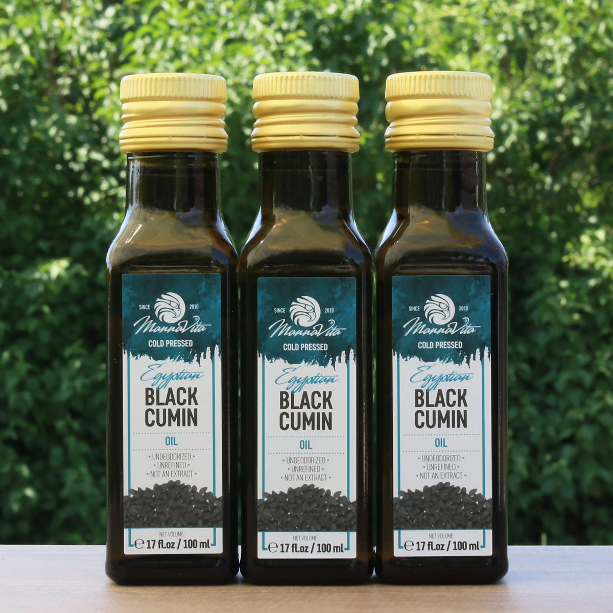 Olio di semi di cumino nero spremuto a freddo Mannavita • 100 ml