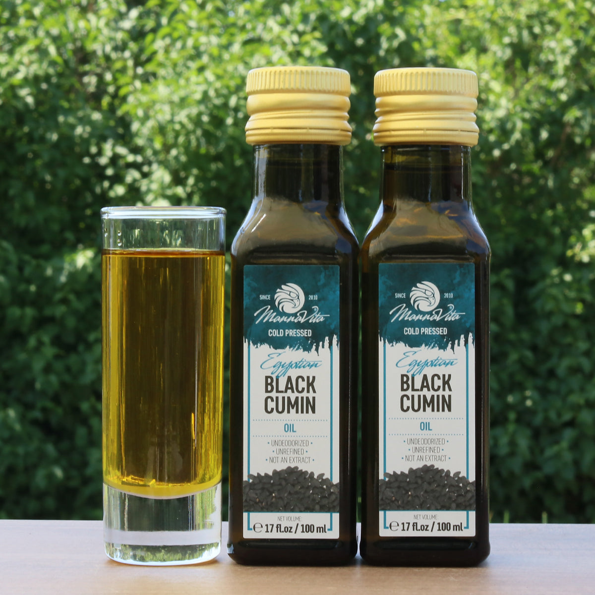 Olio di semi di cumino nero spremuto a freddo Mannavita • 100 ml