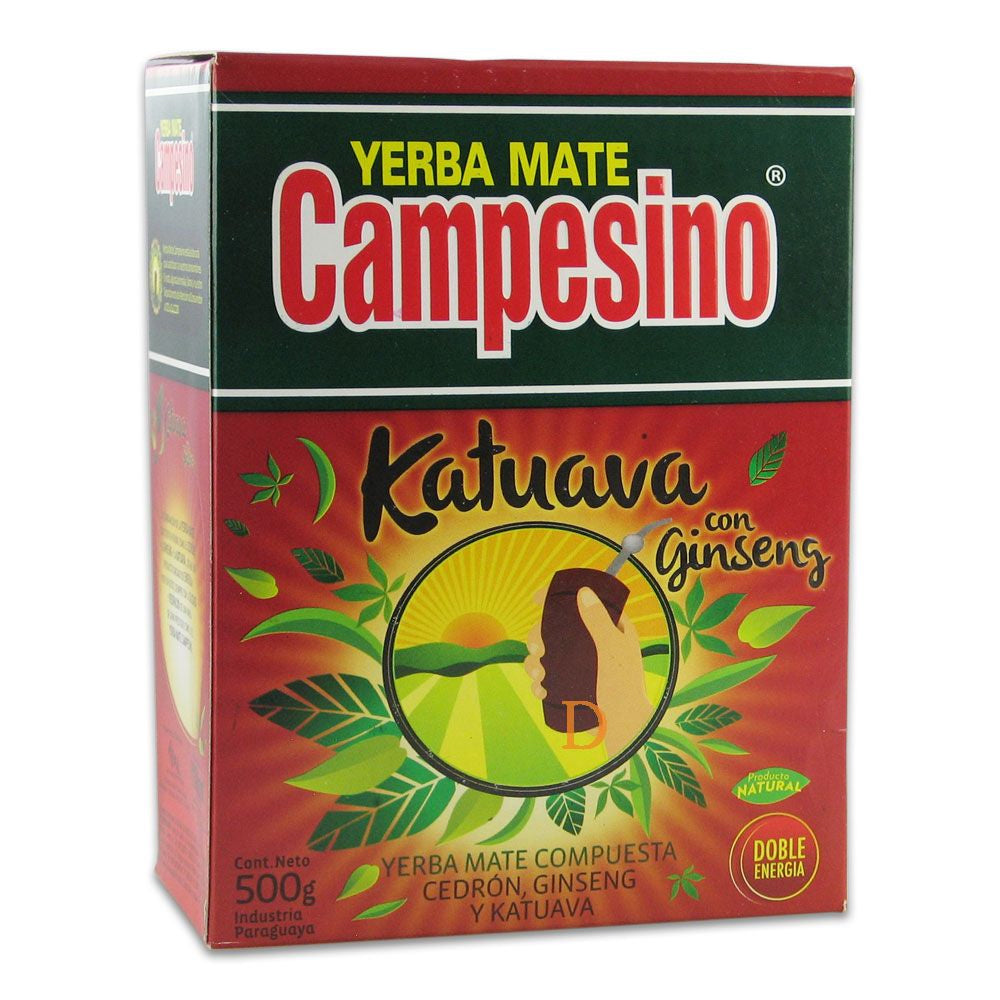 Tè di yerba mate Campesino • Katuava + ginseng • 500 g