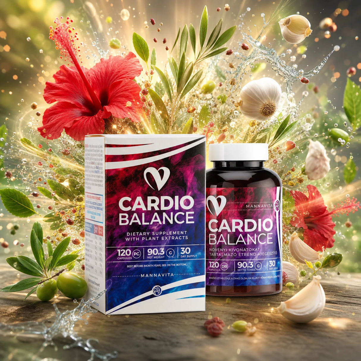 CARDIO Balance complesso per la pressione sanguigna • 120 capsule