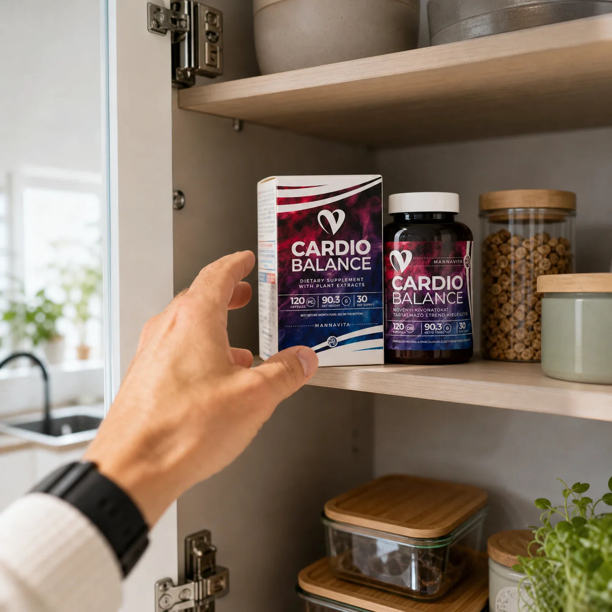 CARDIO Balance complesso per la pressione sanguigna • 120 capsule