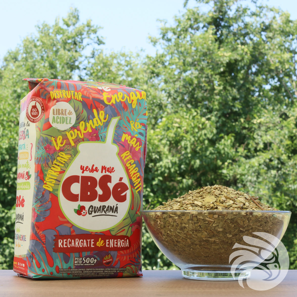 CBSé tè di yerba mate • Guaranà • 500 g