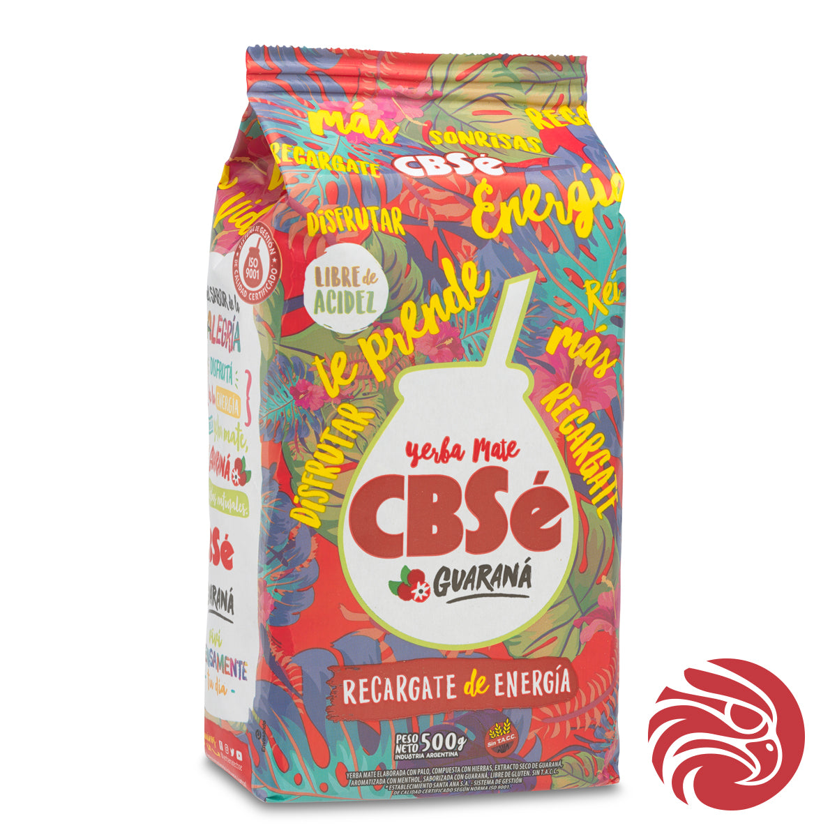 CBSé tè di yerba mate • Guaranà • 500 g