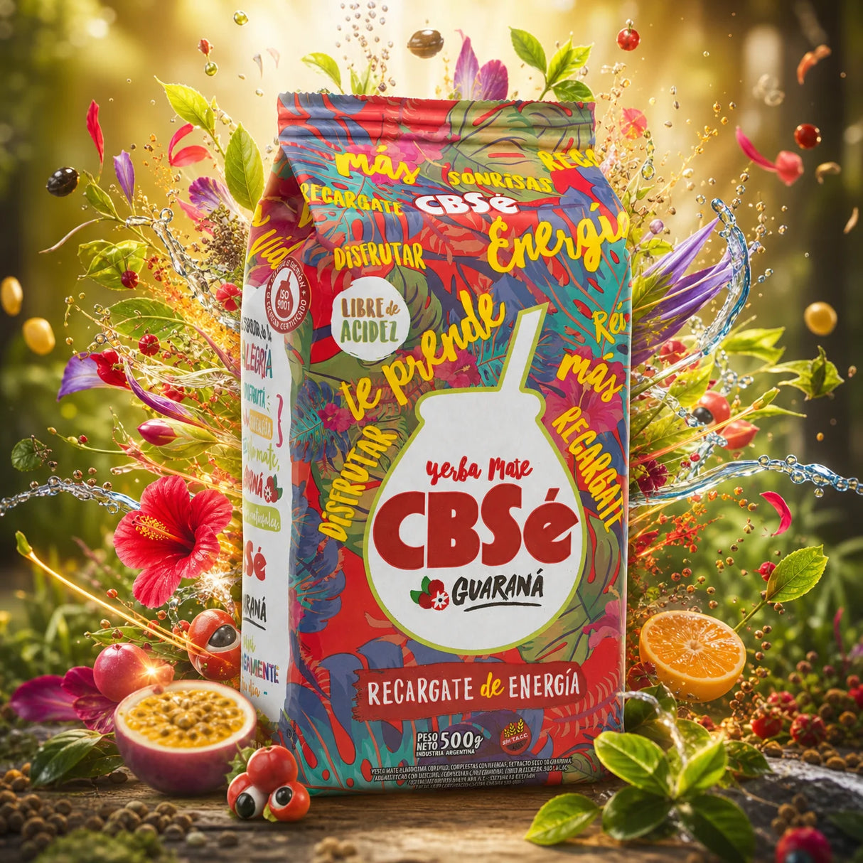 Tè di yerba mate CBSé • Limone - Limón • 500 g