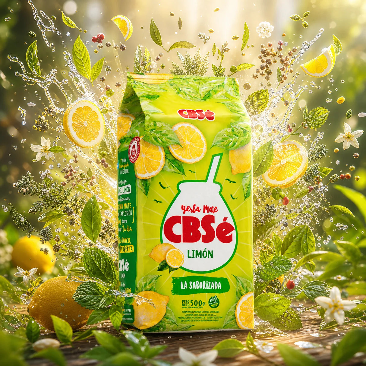 CBSé tè di yerba mate • Frutti di bosco • 500 g
