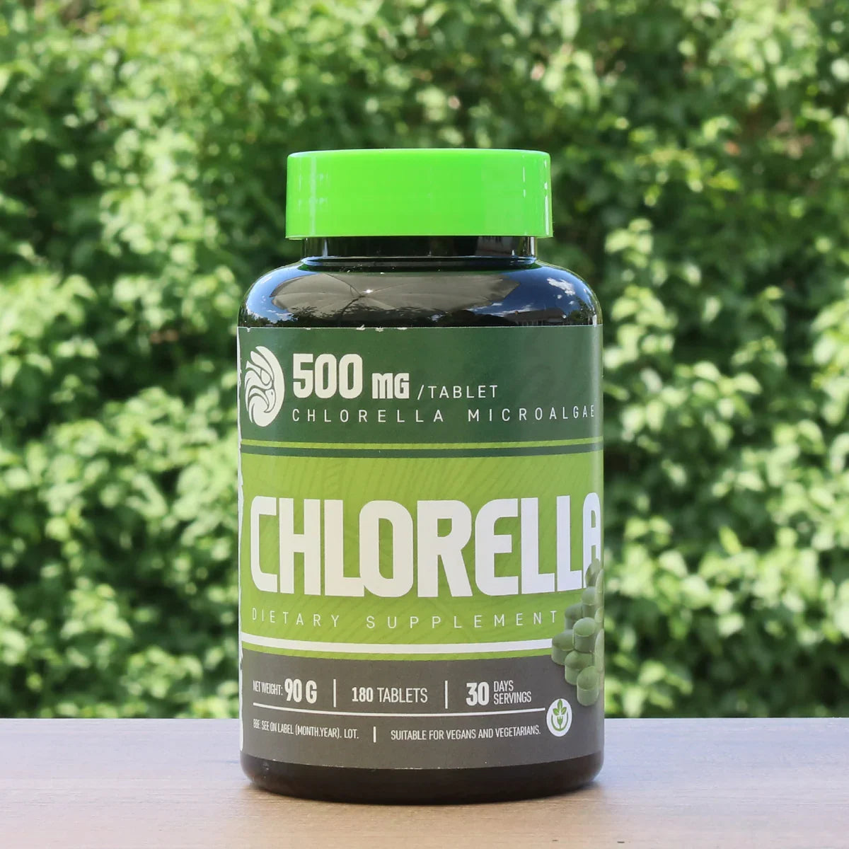 Mannavita Chlorella 500 mg tablets • 180 pcs. - Mannavita