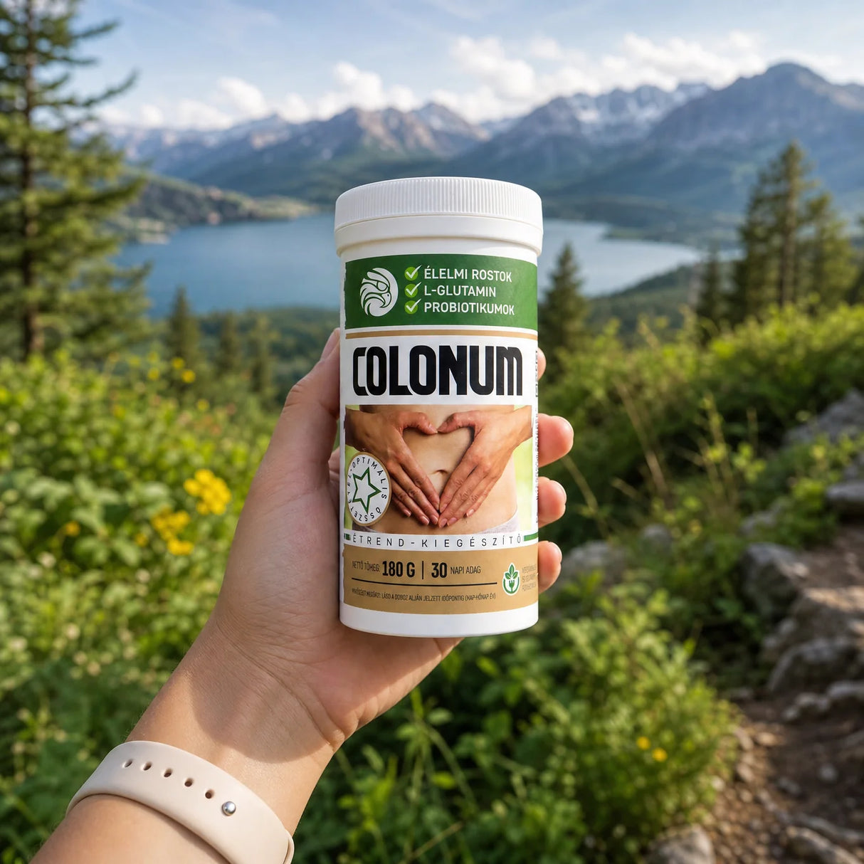 COLONUM polvere per la pulizia del colon e il ripristino dell'intestino • 180g