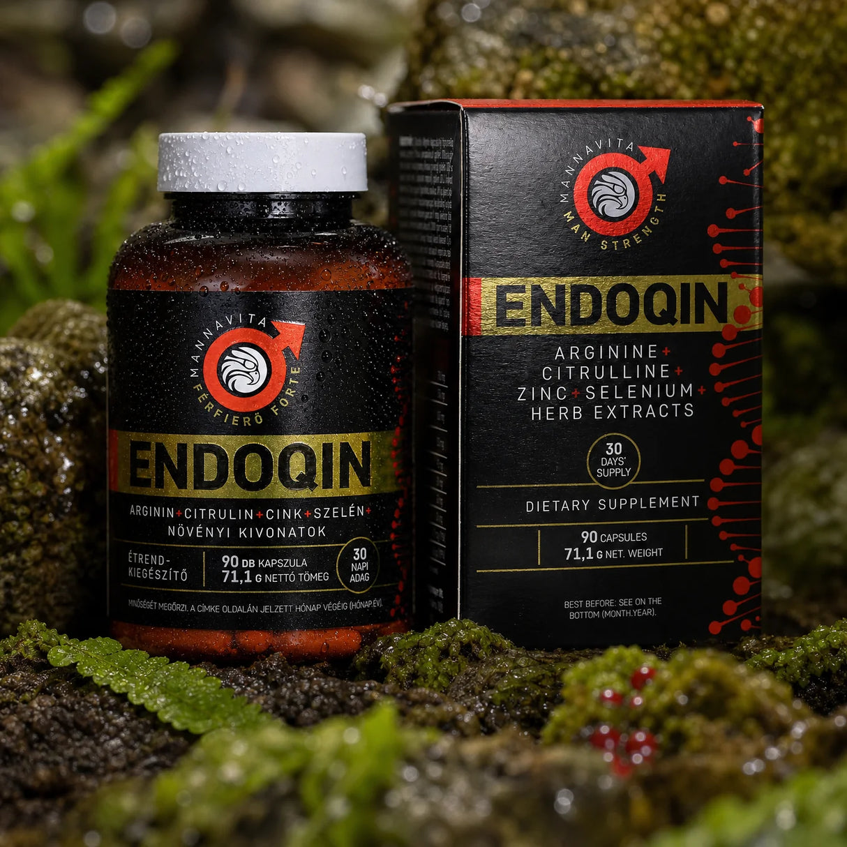 ENDOQIN forza maschile forte • 90 capsule