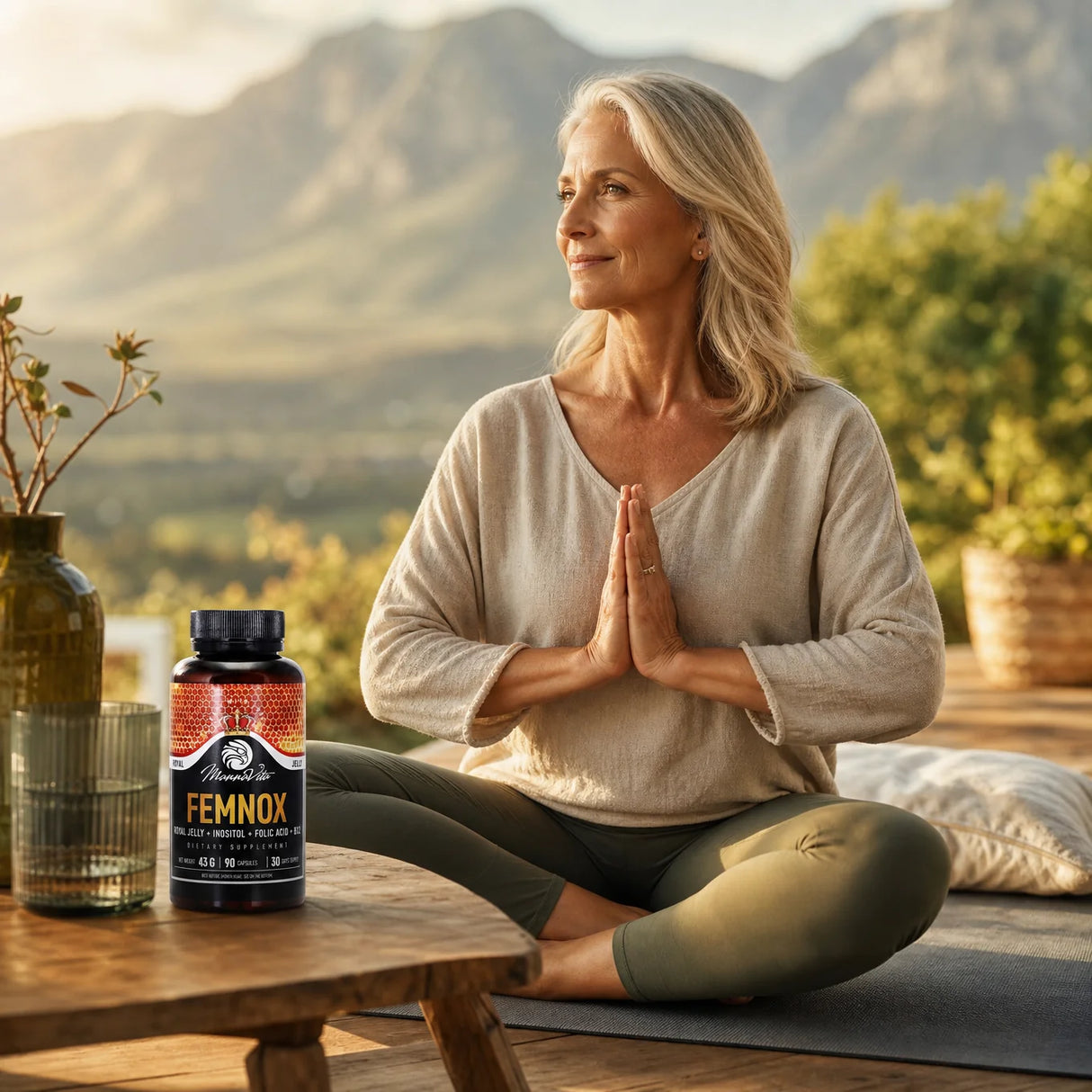 FEMNOX Pappa Reale + Inositolo + Acido Folico + Complesso di Vitamina B12 • 90 capsule