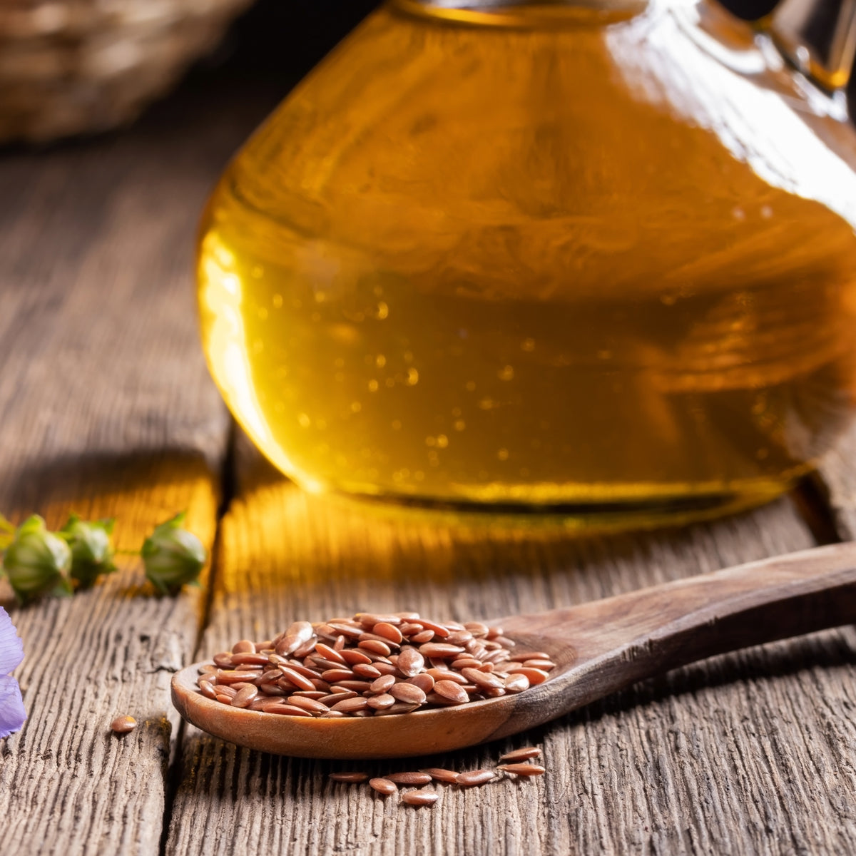 Olio di semi di lino ungherese spremuto a freddo Mannavita • 250 ml