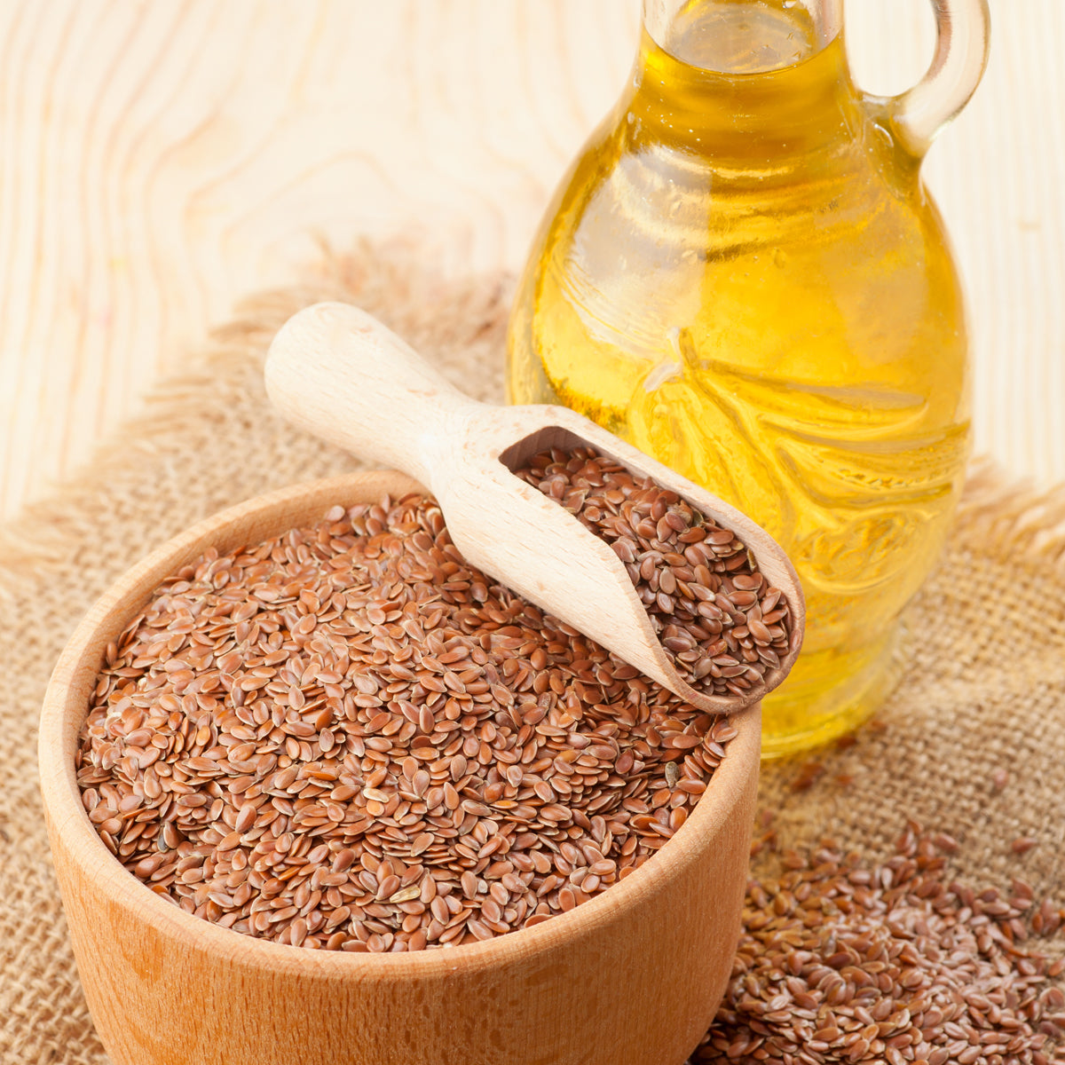 Olio di semi di lino ungherese spremuto a freddo Mannavita • 250 ml