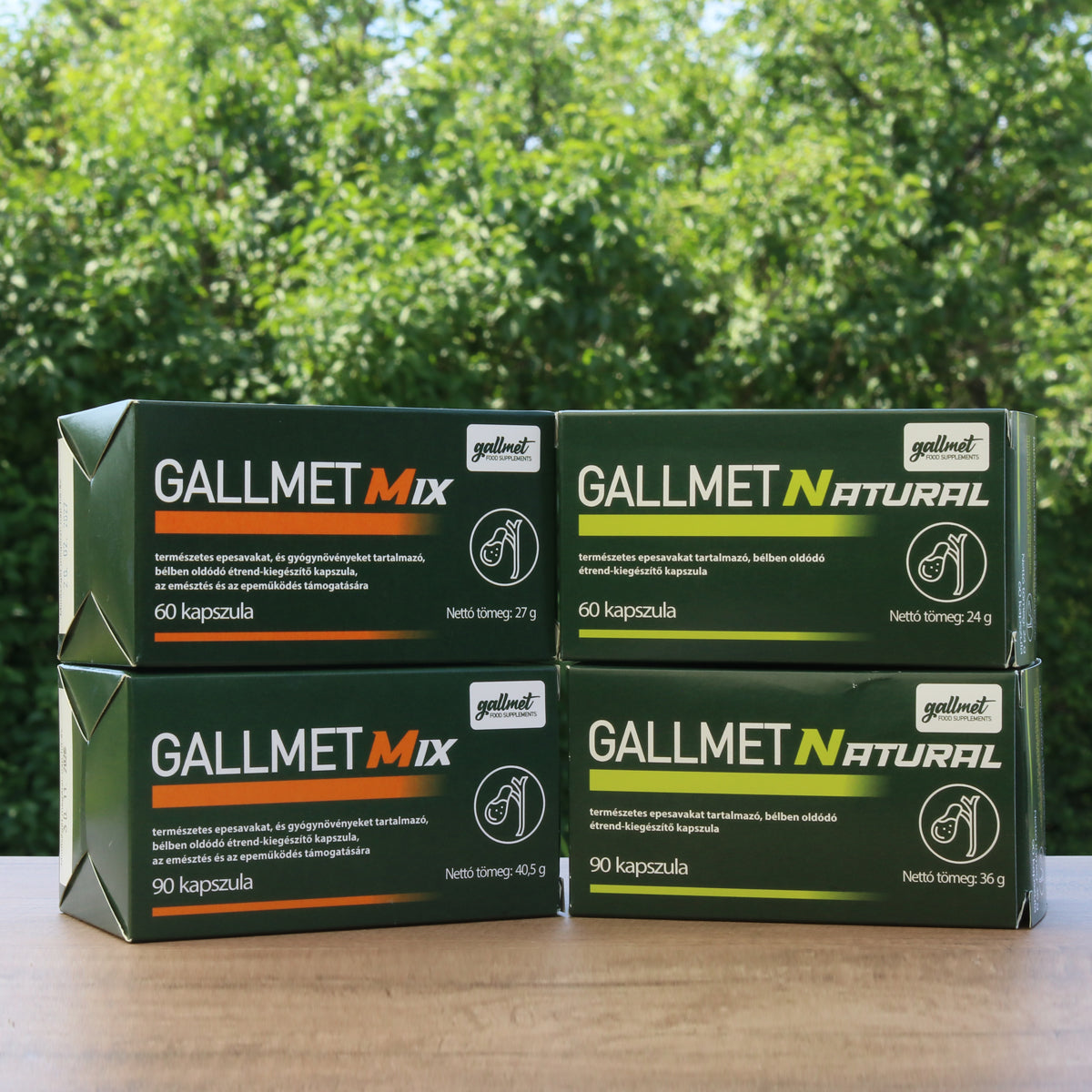 Gallmet Capsule di acidi biliari naturali • 90 pz.