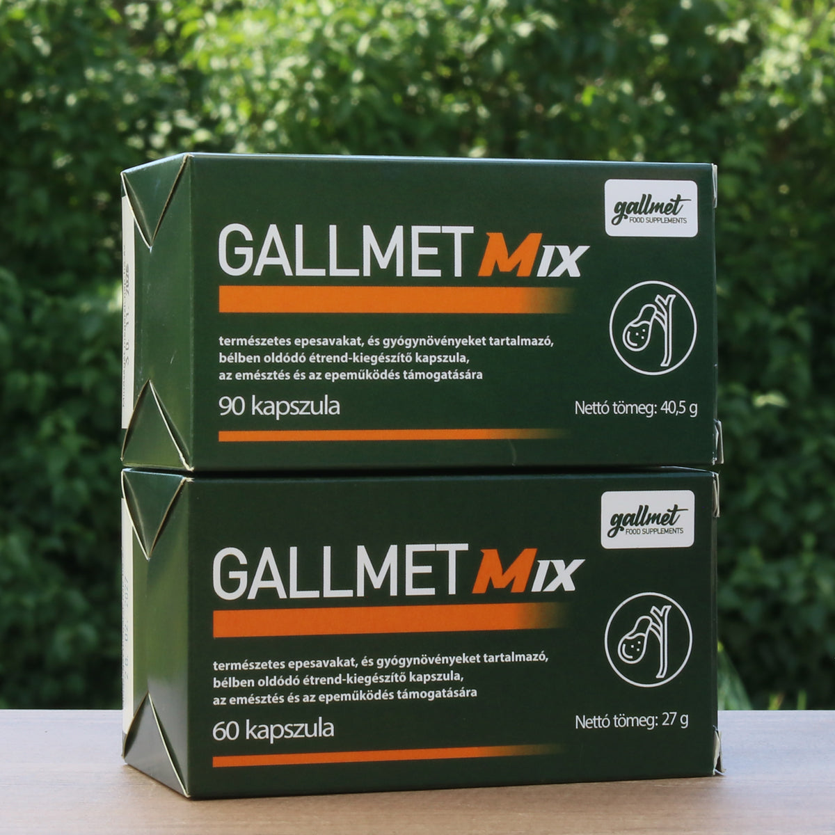 Gallmet Mix capsule a base di acidi biliari ed erbe • 90 pz.
