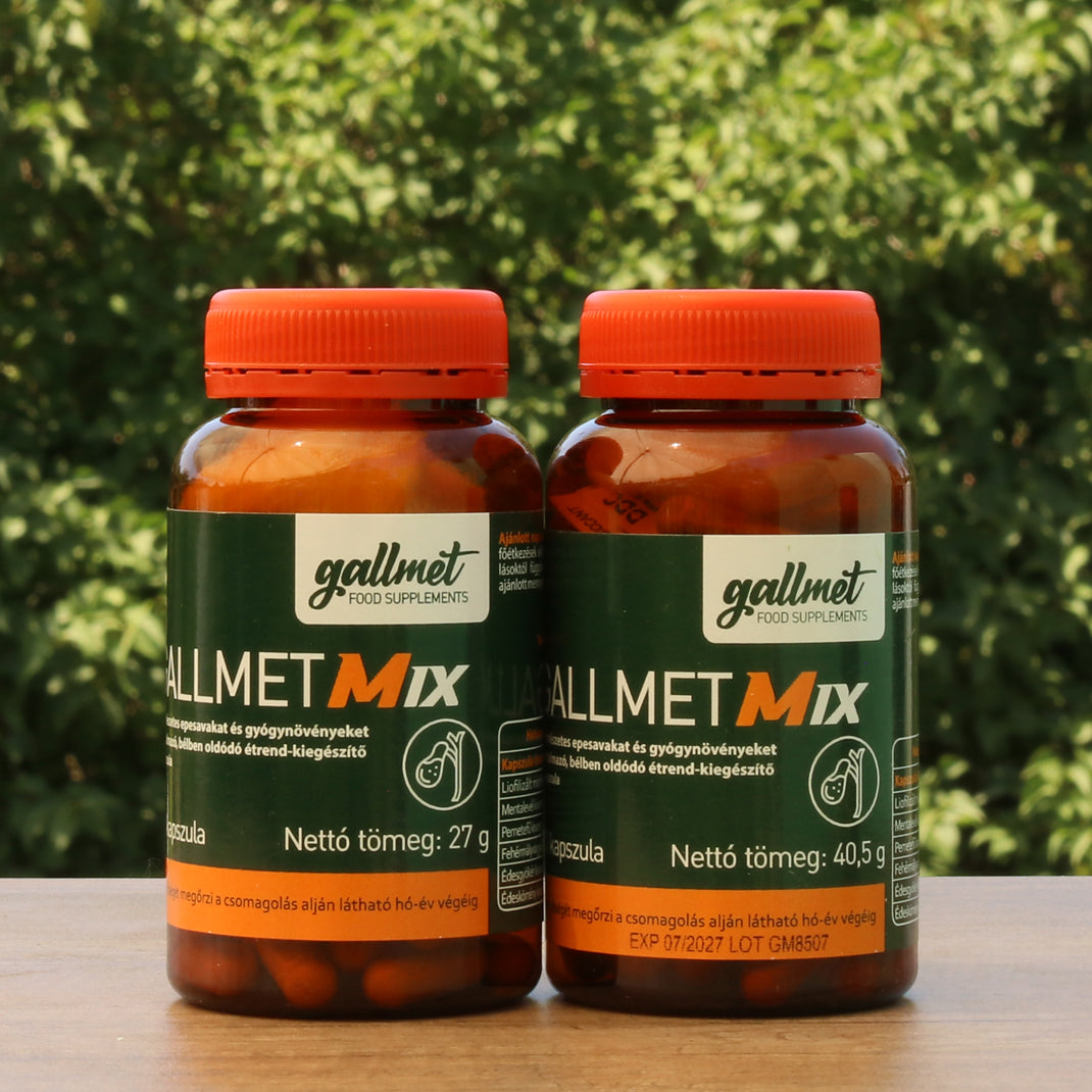 Gallmet Mix capsule a base di acidi biliari ed erbe • 90 pz.