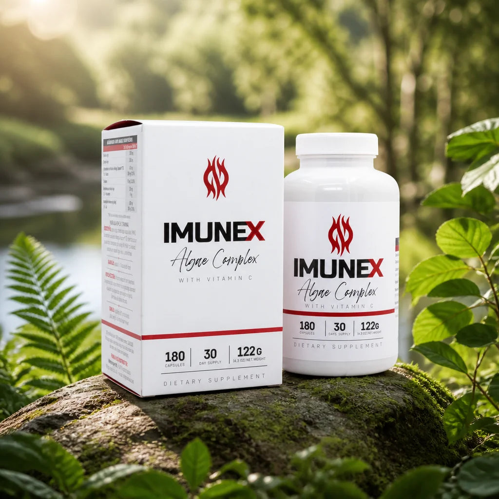 IMUNEX - Complesso di Alghe • con 5 alghe • 180 capsule