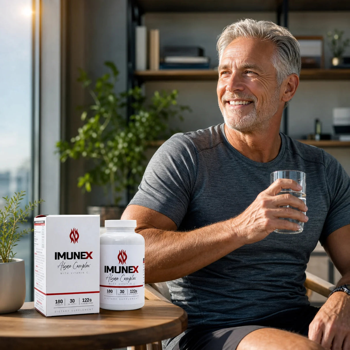 IMUNEX - Complesso di Alghe • con 5 alghe • 180 capsule