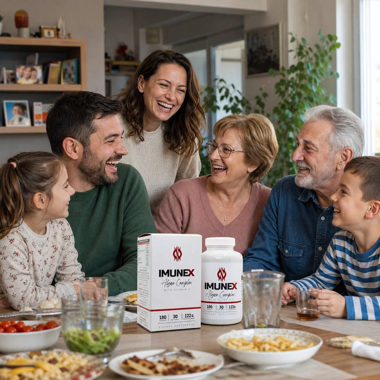 IMUNEX - Complesso di Alghe • con 5 alghe • 180 capsule