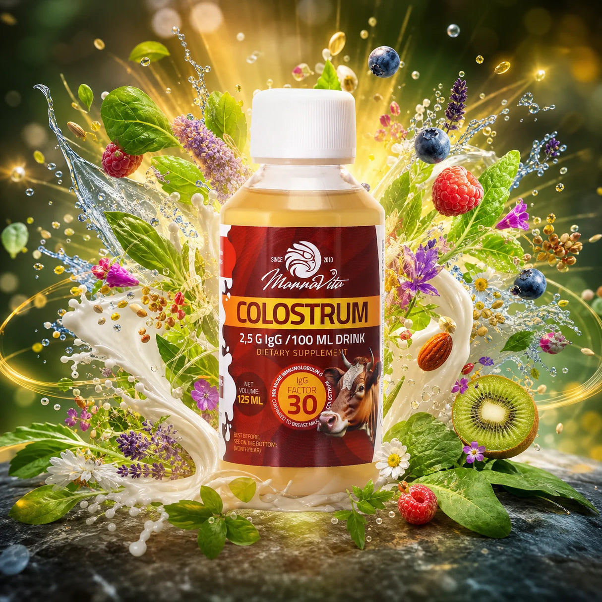 Mannavita Colostro liquido • 120 ml