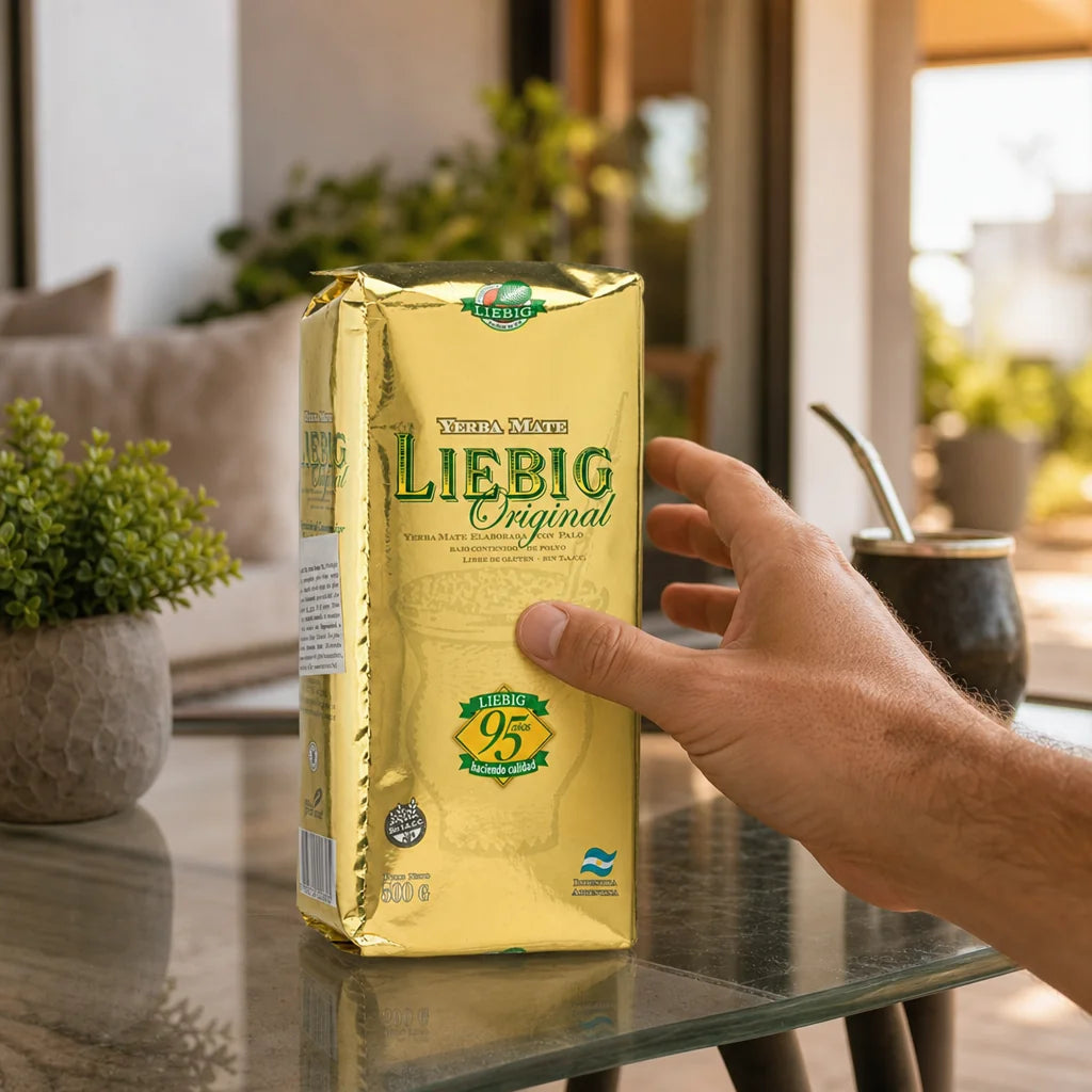 Tè di yerba mate Liebig Original • Elaborata con palo • 500 g