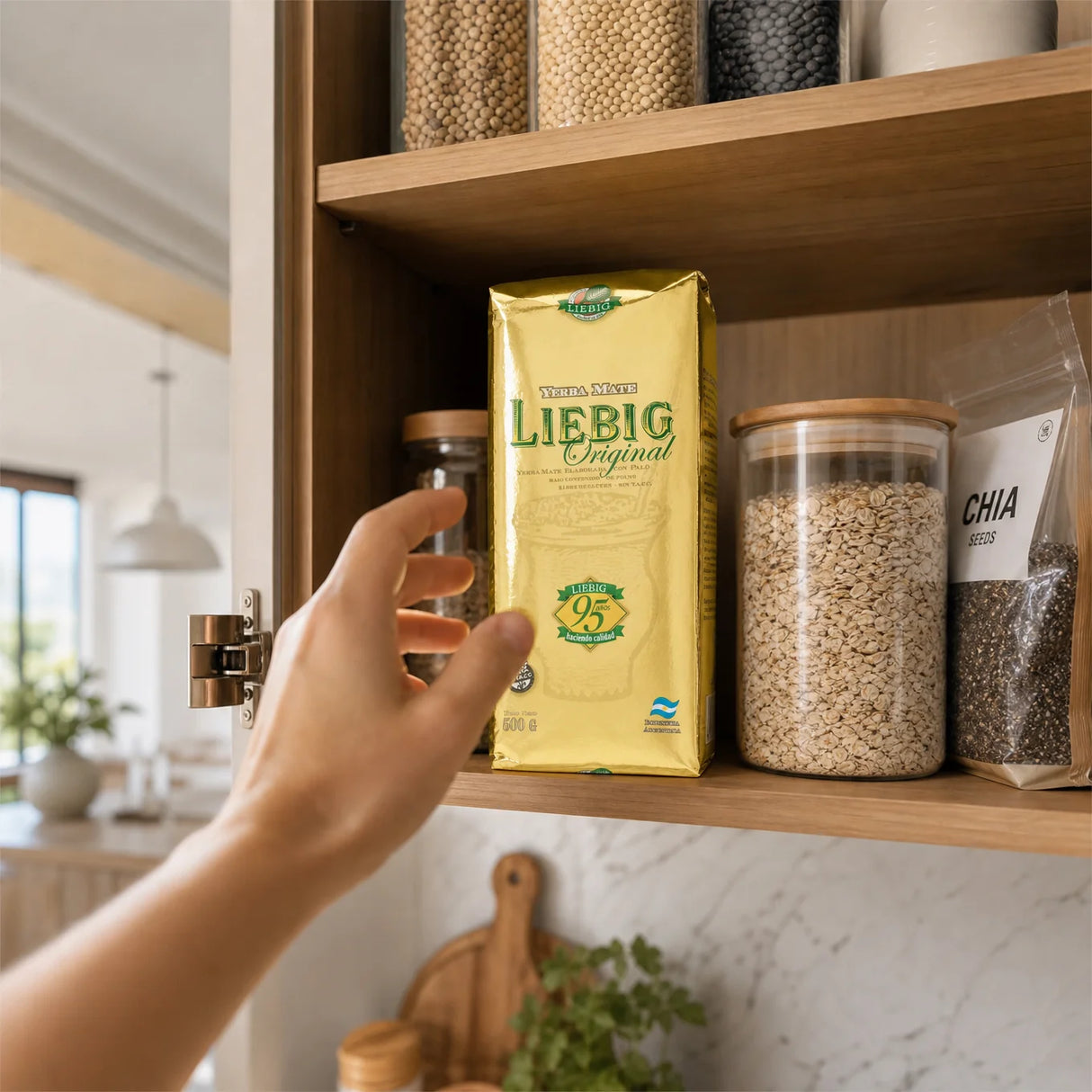 Tè di yerba mate Liebig Original • Elaborata con palo • 500 g