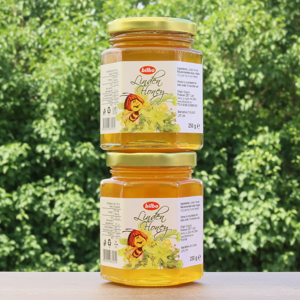 Miele di tiglio Bilbo grezzo • 250 g