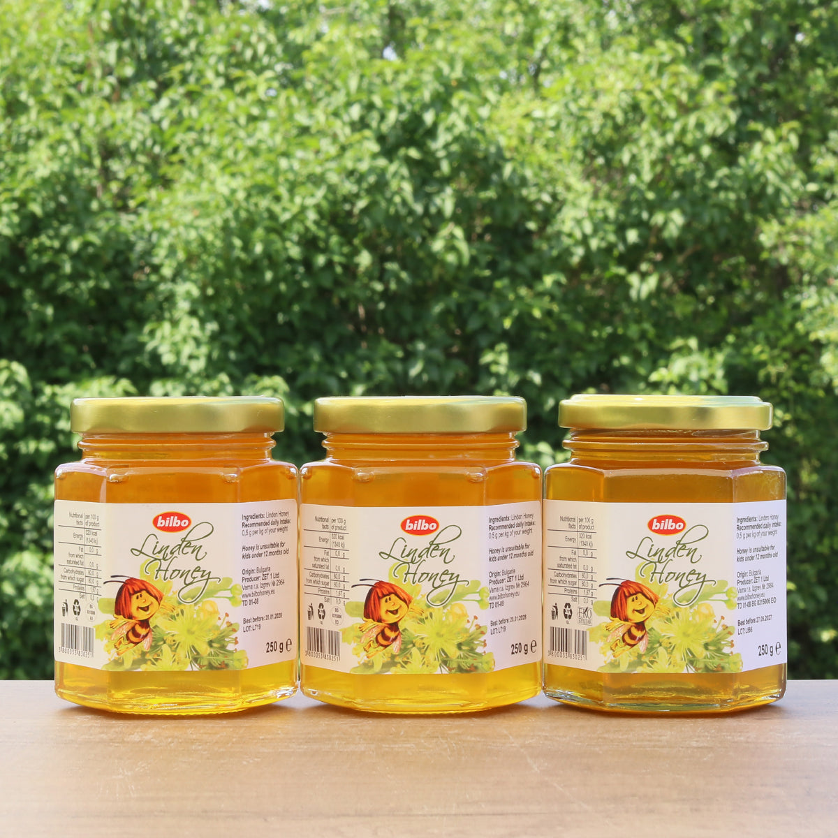 Miele di tiglio Bilbo grezzo • 250 g
