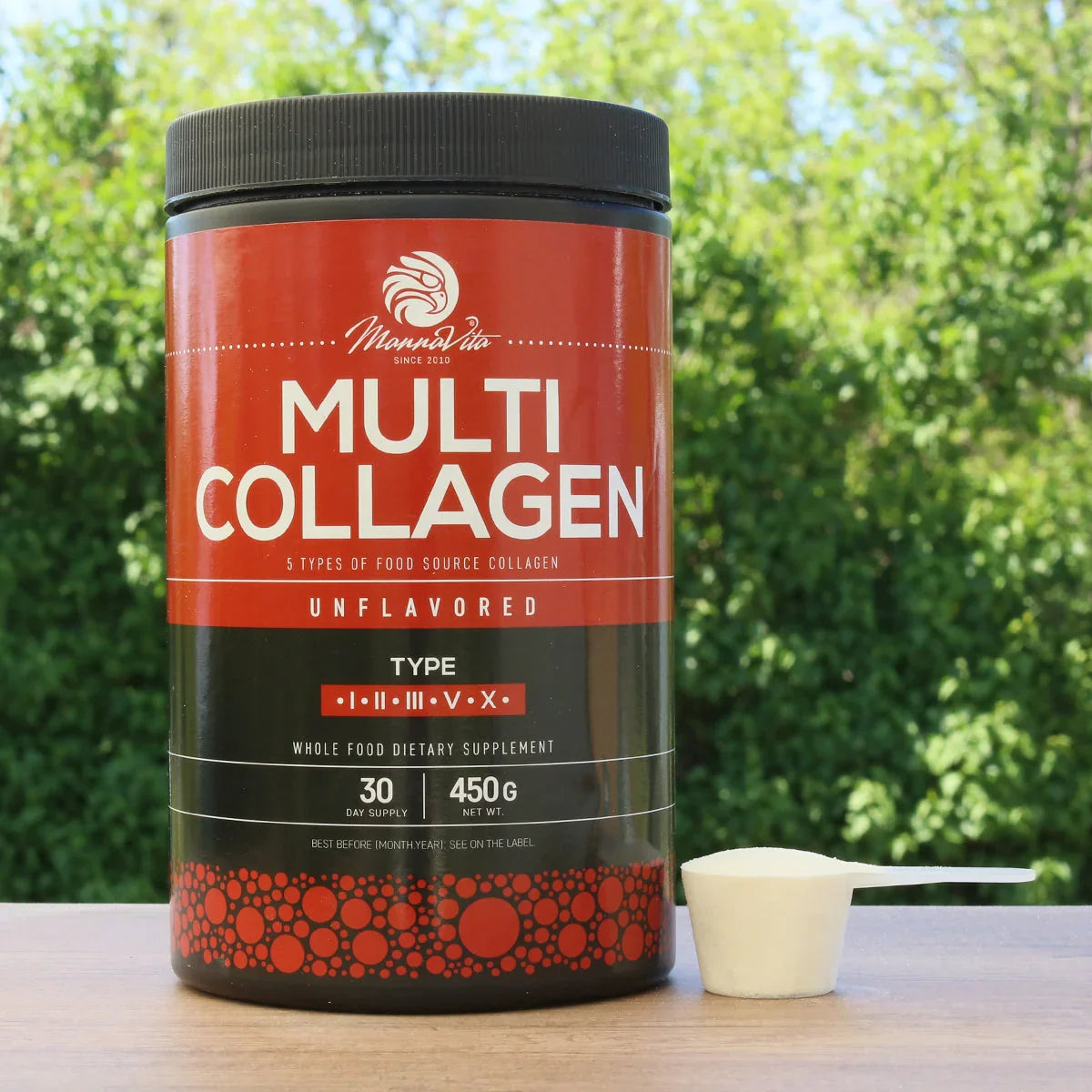 Mannavita Multi collagen powder • Unflavored • 450g - Mannavita