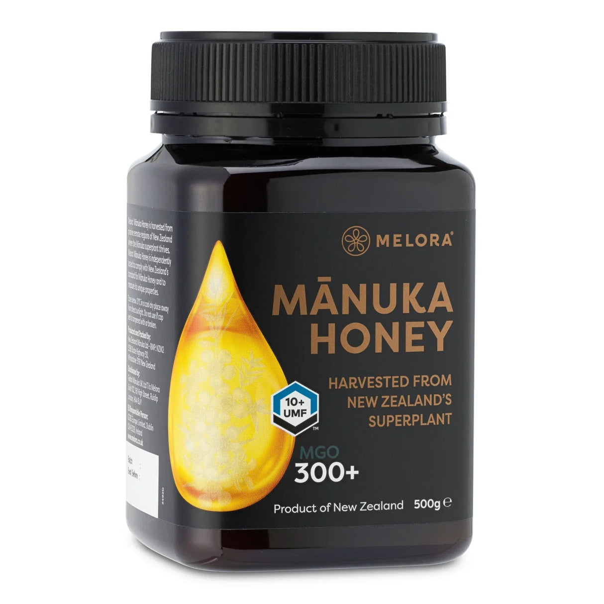 Melora Manuka Honey 300+ MGO™ UMF 10 • 500 g - Mannavita