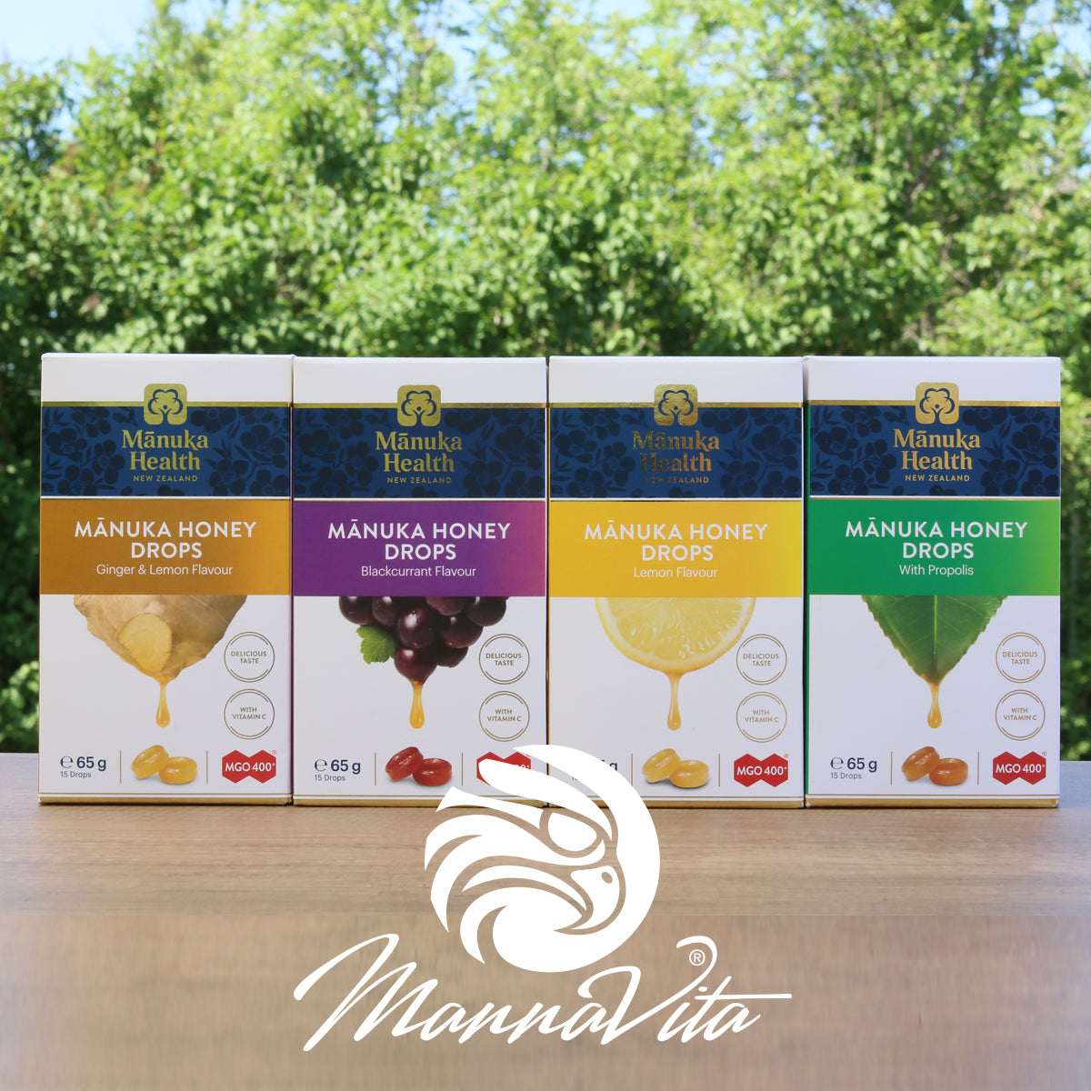 Pastiglie al miele di Manuka con propoli • 15 pz.