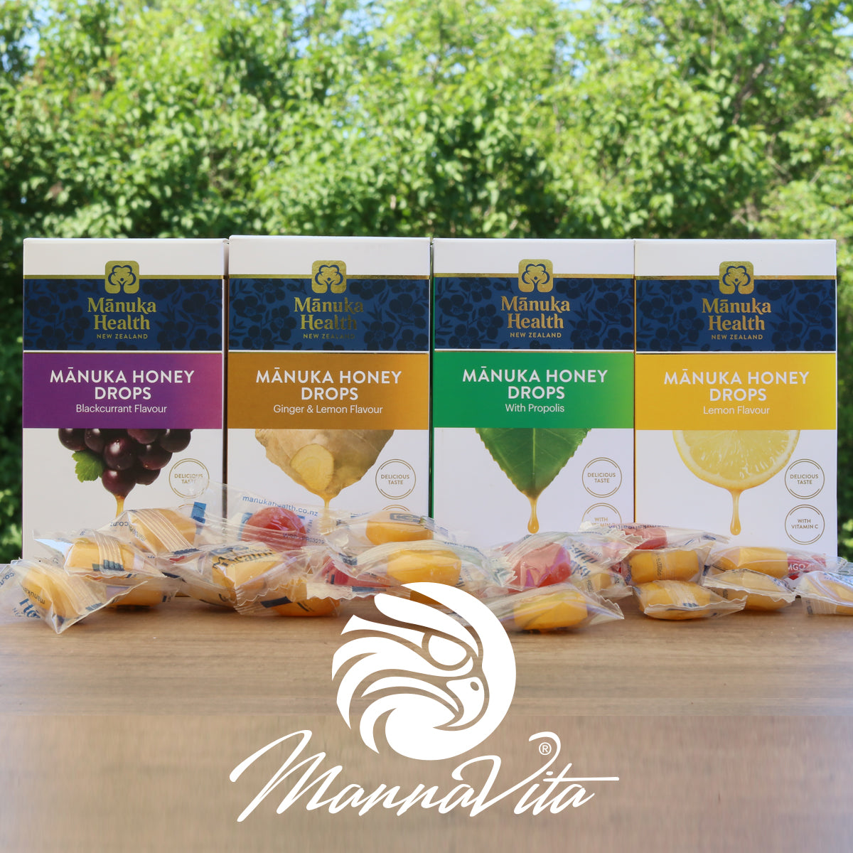 Pastiglie al miele di Manuka con propoli • 15 pz.