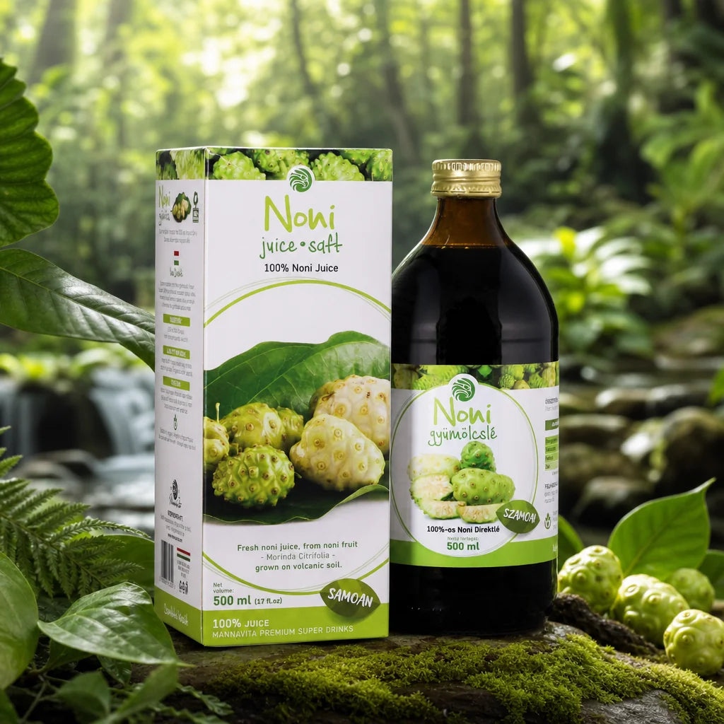 Mannavita succo di Noni, puro spremuto al 100% • 500 ml