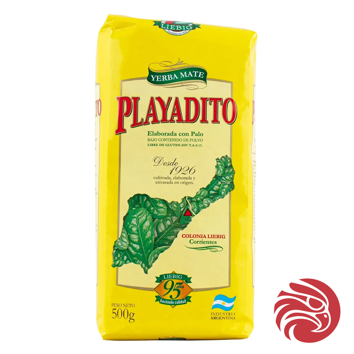 Tè di yerba mate Playadito • Elaborata con palo • 500 g