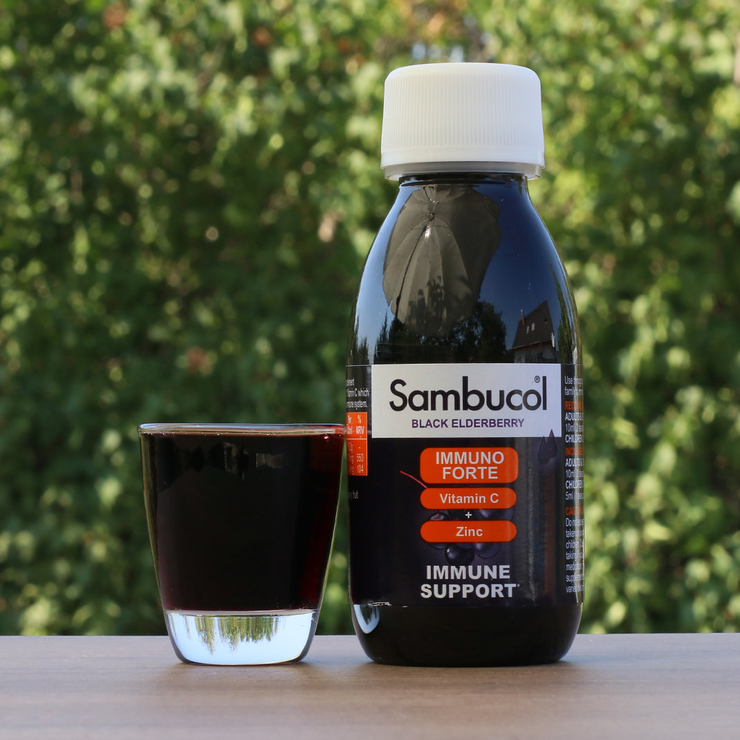 Sciroppo di sambuco nero Sambucol, Immuno Forte • 120 ml