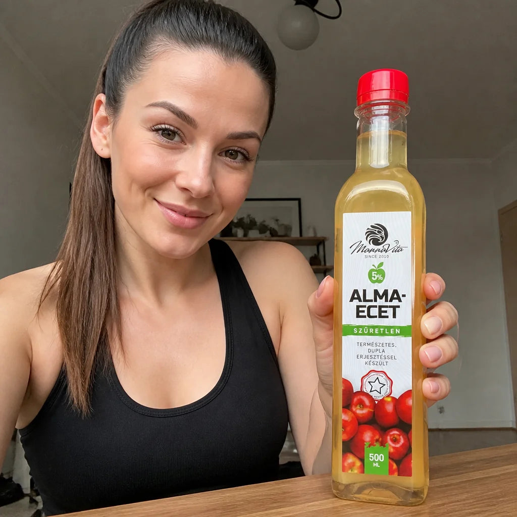 Mannavita • Aceto di Mele non filtrato con doppia fermentazione • 500 ml
