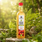 Mannavita • Aceto di Mele non filtrato con doppia fermentazione • 500 ml