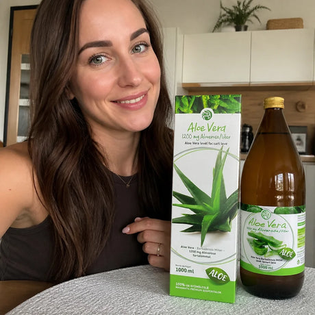 Mannavita succo di Aloe vera, puro spremuto al 100%  • 1000 ml