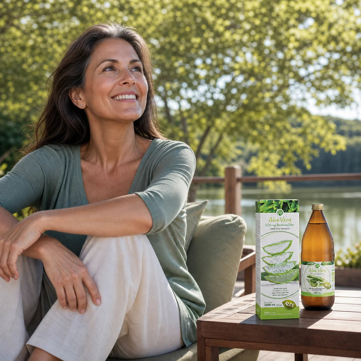 Mannavita succo di Aloe vera, puro spremuto al 100%  • 1000 ml