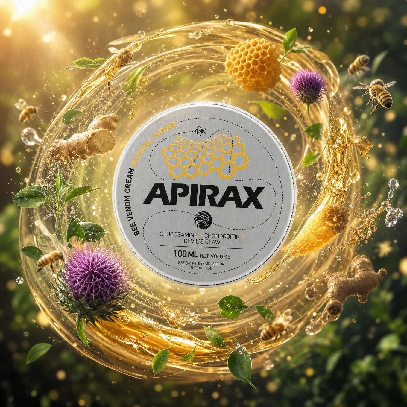 Crema al veleno d'api APIRAX • 100 ml
