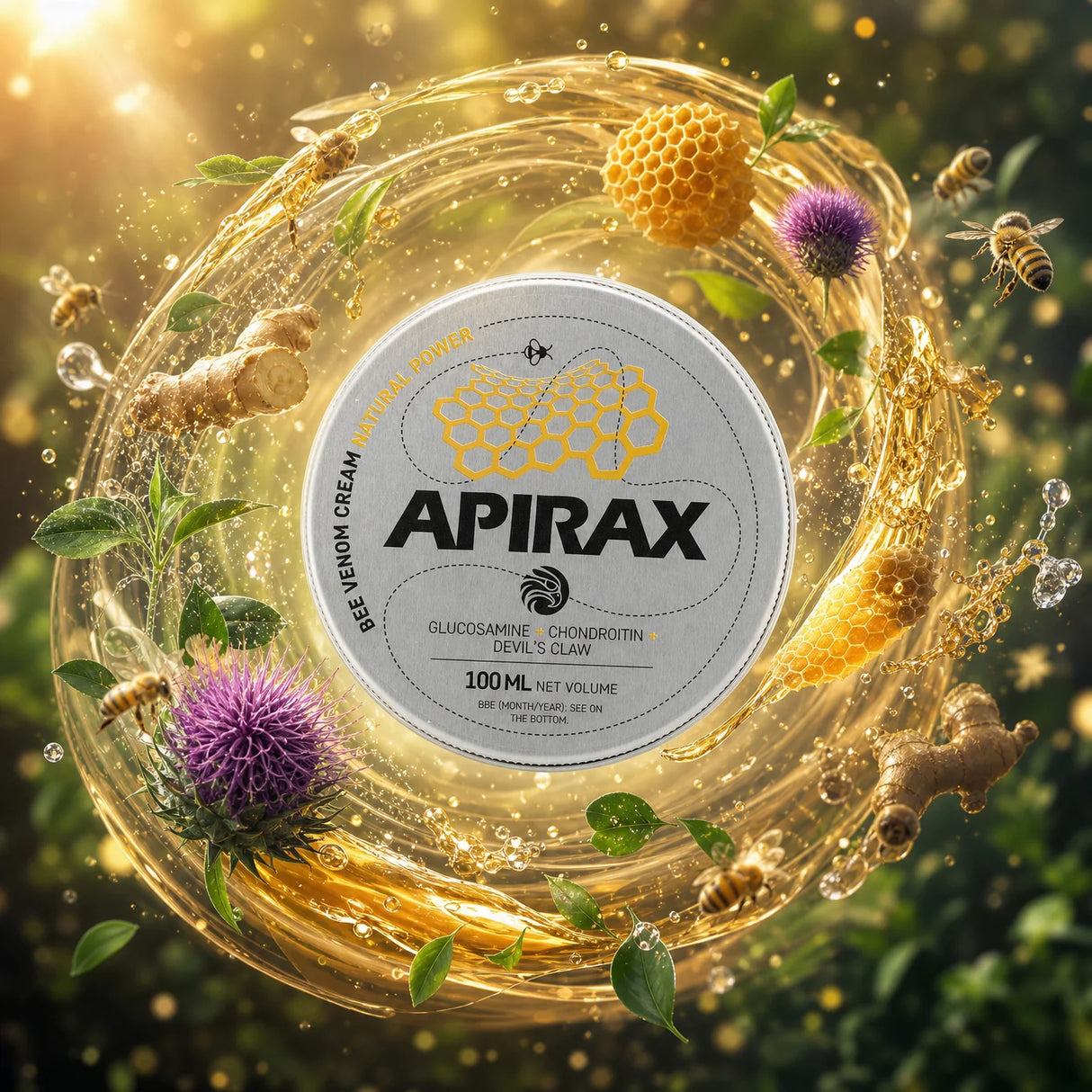 Crema al veleno d'api APIRAX • 100 ml