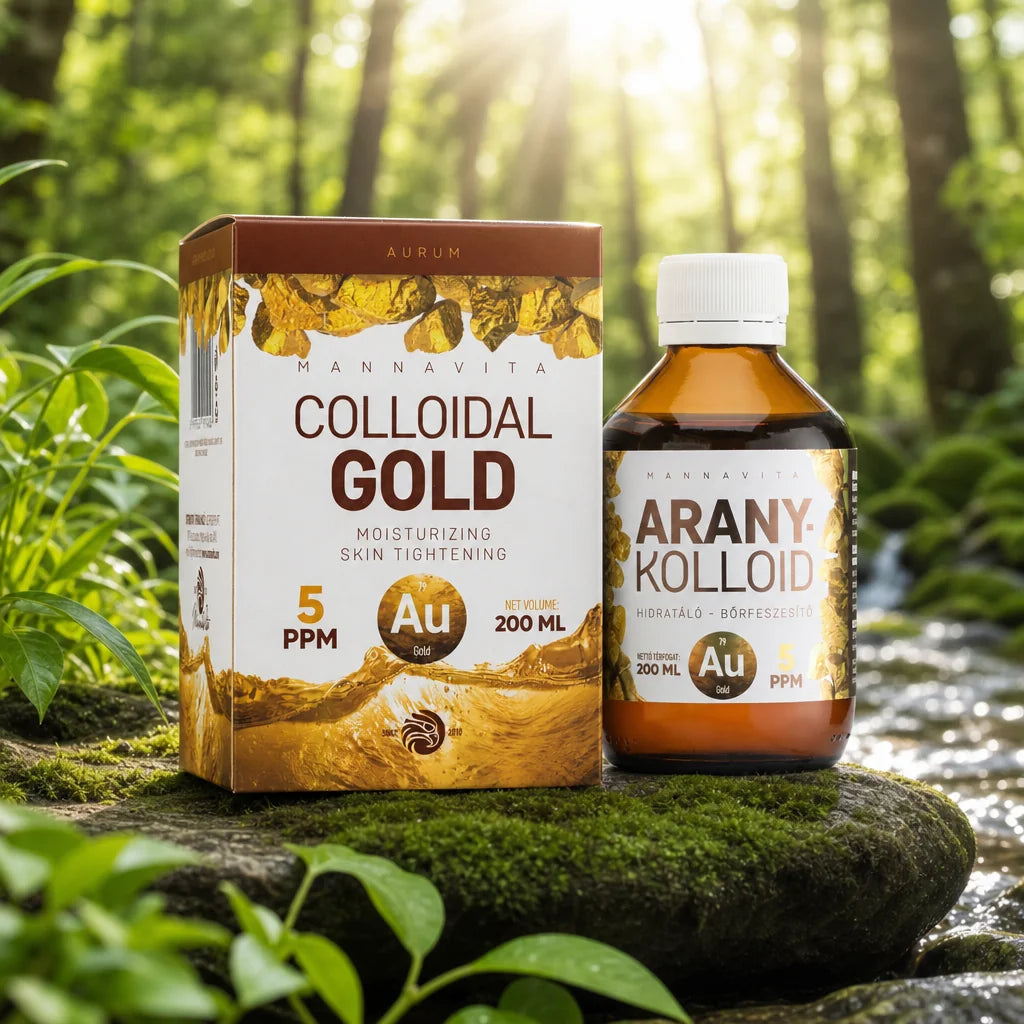 Mannavita Oro Colloidale 5 PPM • 200 ml