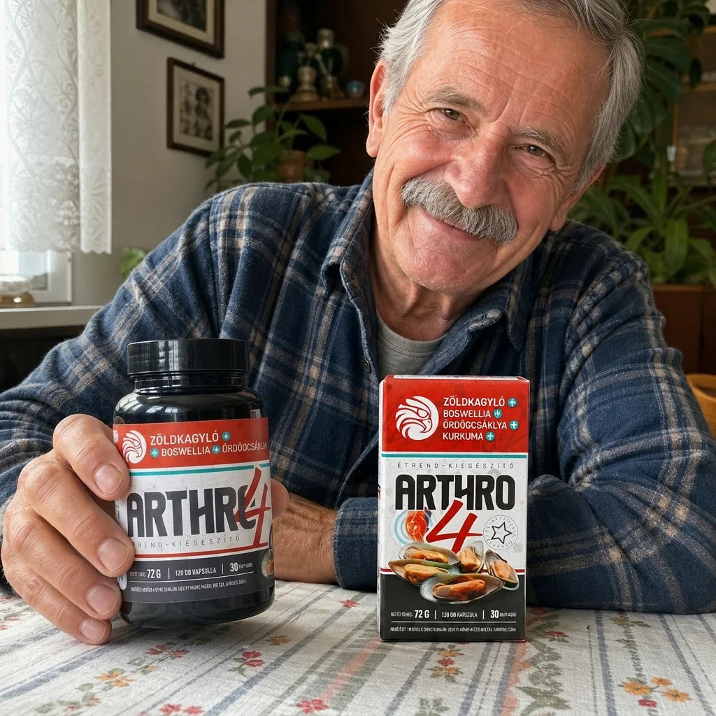 ARTHRO4 • Complesso articolazioni + cartilagine • con Cozza dalle Labbra verdi • 120 capsule