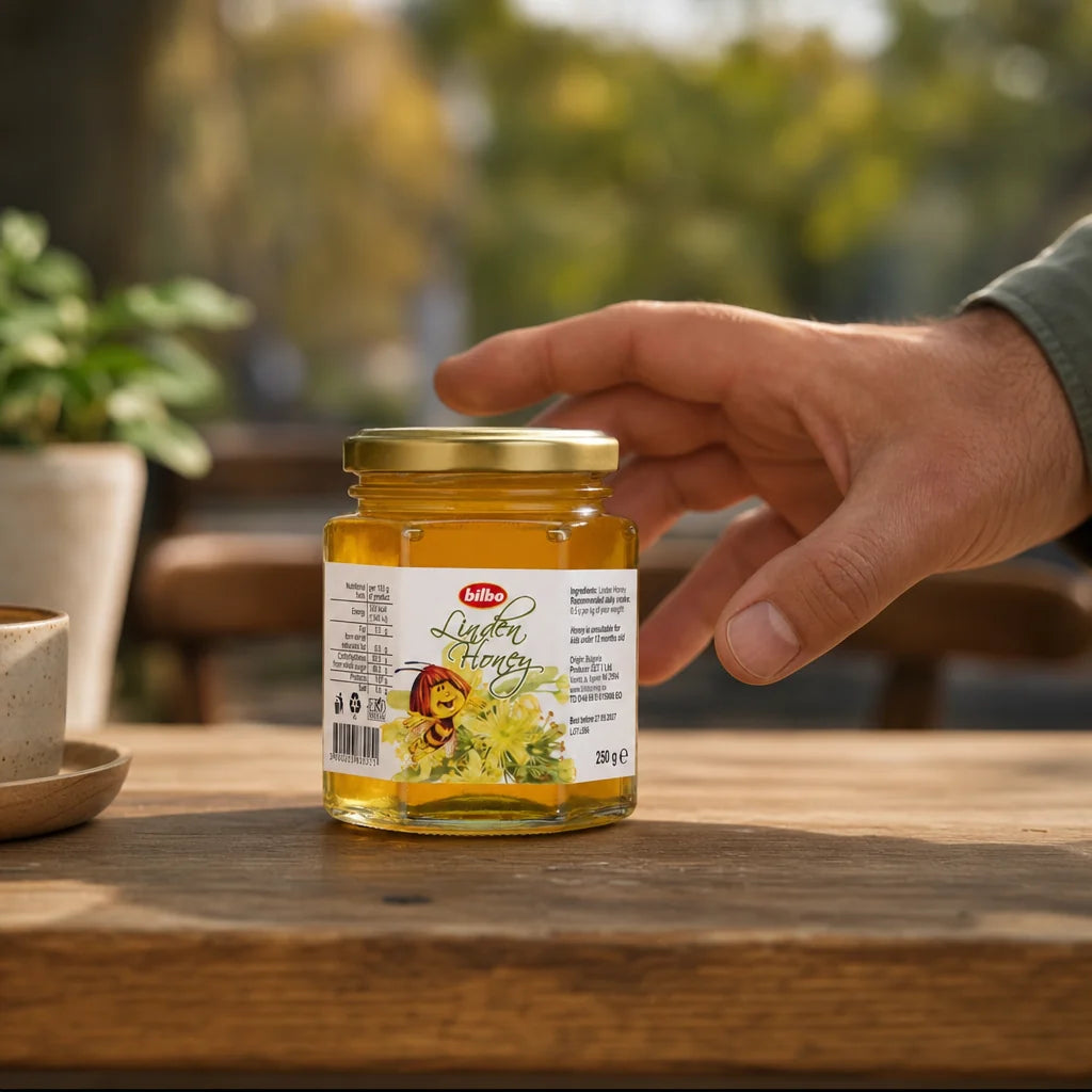 Miele di tiglio Bilbo grezzo • 250 g