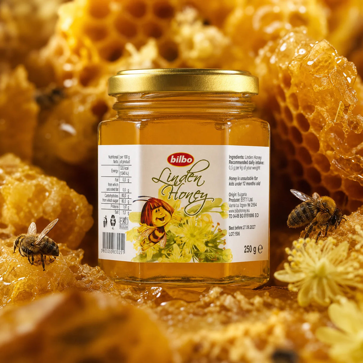 Miele di lavanda crudo Bilbo • 250 g