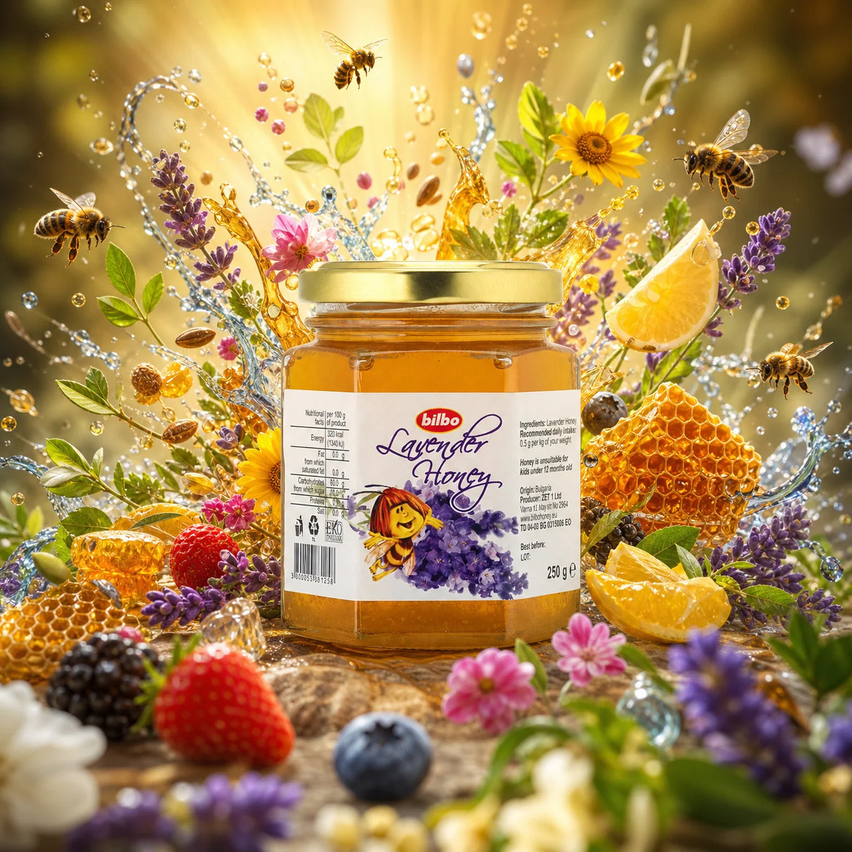Miele di tiglio Bilbo grezzo • 250 g