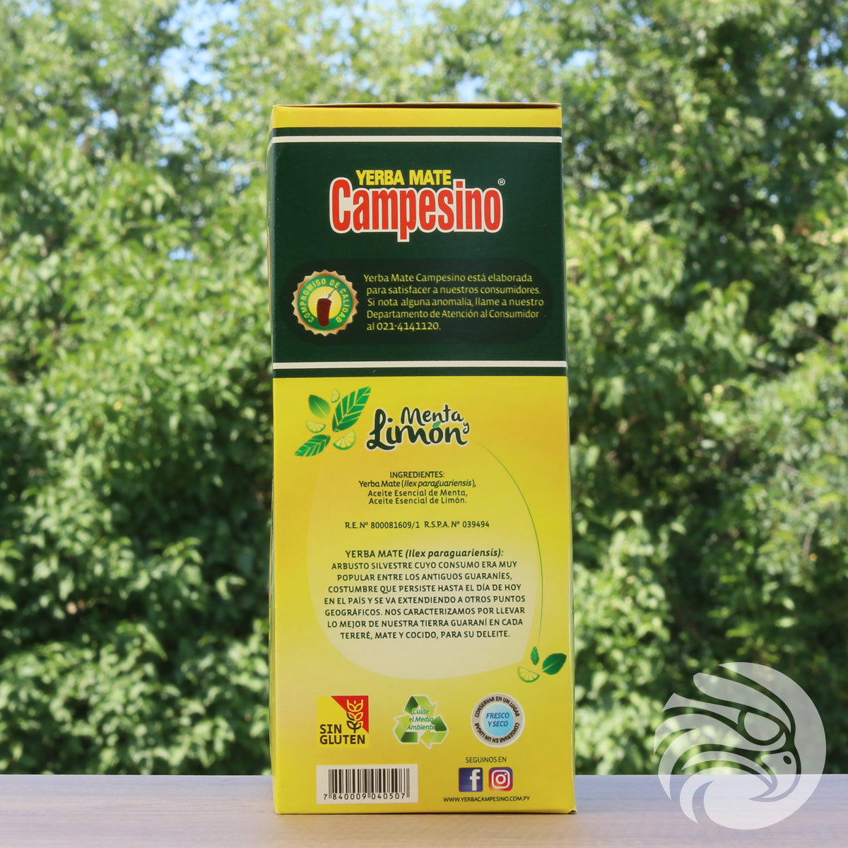 Tè di yerba mate Campesino • Menta + Limone • 500 g