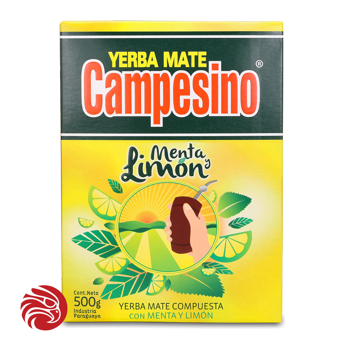 Tè di yerba mate Campesino • Menta + Limone • 500 g