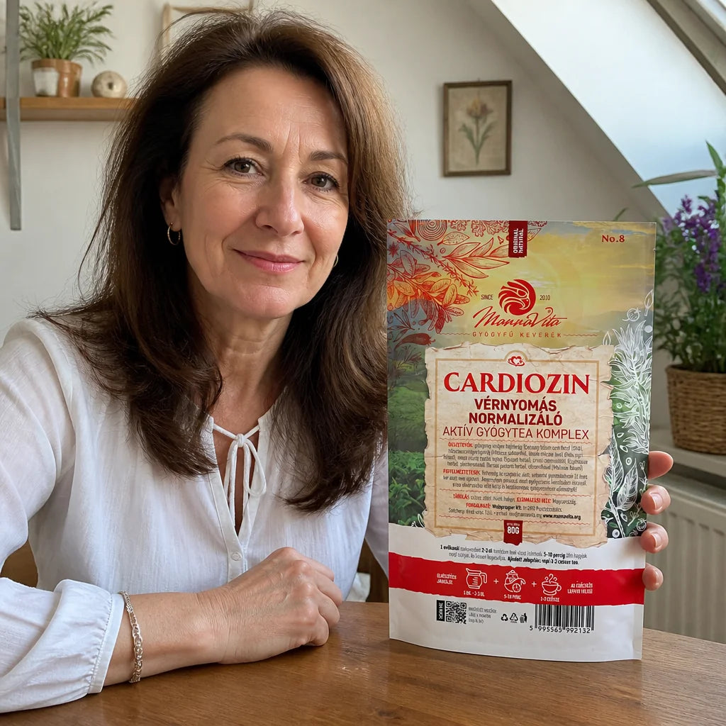 CARDIOZIN Miscela attiva di tisana alle erbe per normalizzare la pressione sanguigna • 80g